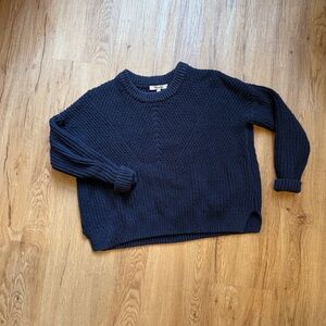 Madewell Midnight Blue Crew Neck Sweater